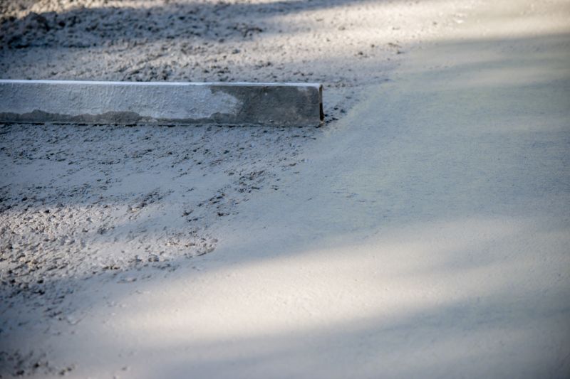 Sunken Driveway Before Repair